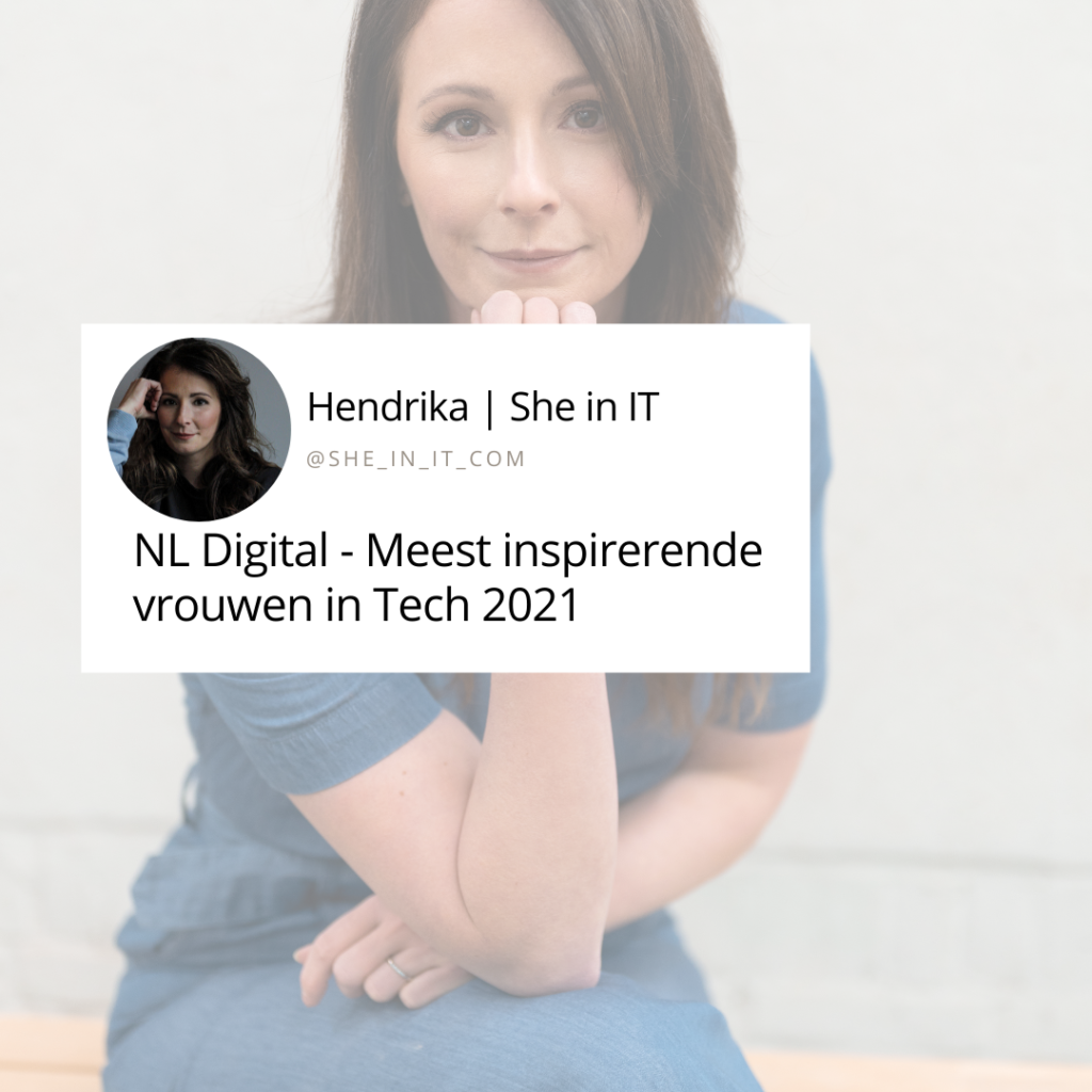 NL Digital Diversity Day 2021 | Inspiring women in Tech | Hendrika Willemse